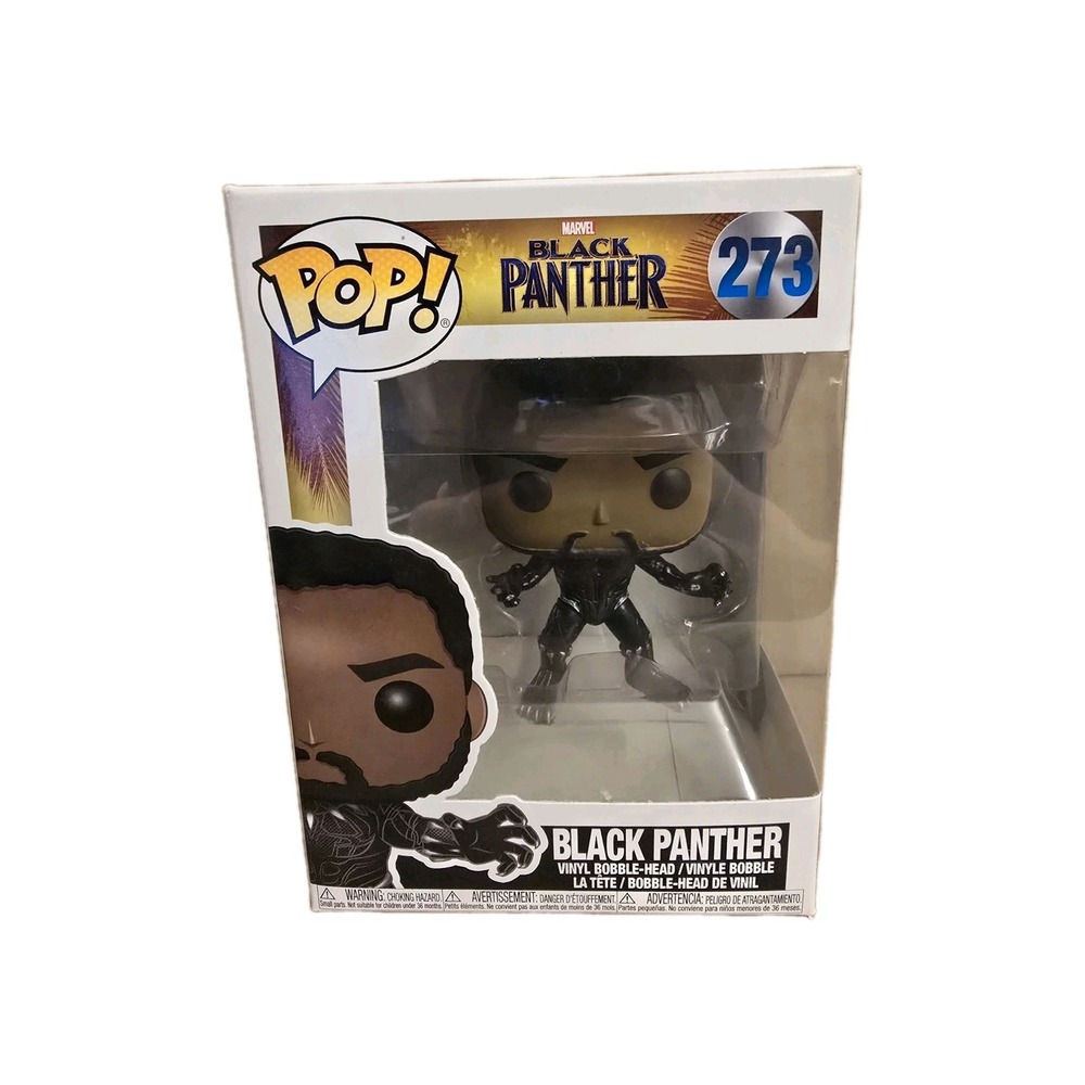 Funko Pop! Vinyl: Marvel‎ - Black Panther #273  No Mask